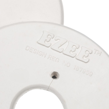 Ringenbitringen Bedekt met Rubber Umbria Equitazione Wit Ringenbitringen Bedekt met Rubber Umbria Equitazione Wit