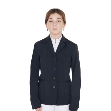 Wedstrijdjas kind Exclusive Equestro Marineblazer Marineblauw