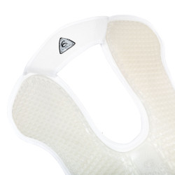 Schokdemper SP WFS suède schapenvacht Acavallo Wit / wit