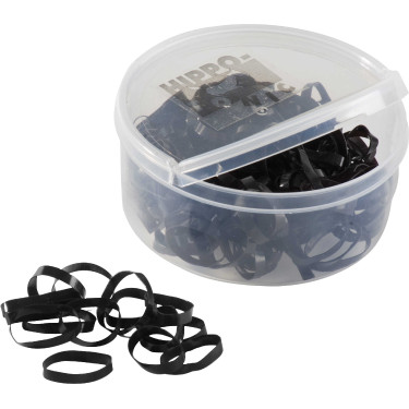 Siliconen elastieken Hippo-Tonic Zwart