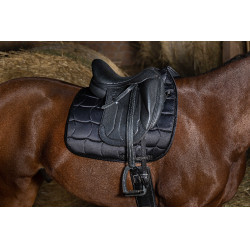 Zadeldek Equithème Satin Zwart
