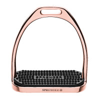 Sprenger stijgbeugels rubber zolen Antraciet Grijs