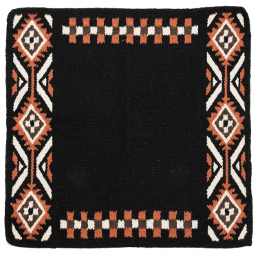 Navajo tapijt Westride by Franck Perret Dakota Zwart / bruin Navajo tapijt Westride by Franck Perret Dakota Zwart / bruin