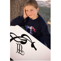 Sweatshirt Pénélope Chloé Gemêleerd grijs Sweatshirt Pénélope Chloé Gemêleerd grijs