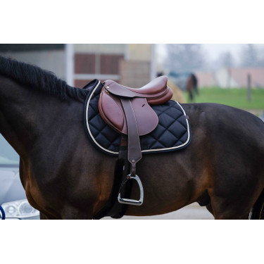 Zadeldek Equithème Classic Zwart Zadeldek Equithème Classic Zwart