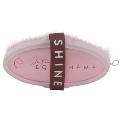 Zachte borstel Equithème Ik hou van je Roze