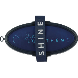 Zachte borstel Equithème Ik hou van je Blauw Zachte borstel Equithème Ik hou van je Blauw