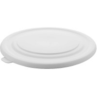 Hippotonic deksel voor emmer van 19 liter Wit