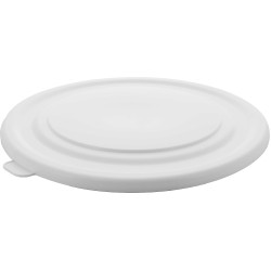 Hippotonic deksel voor emmer van 19 liter Wit