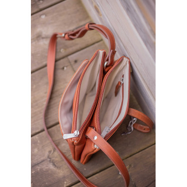 Pénélope Pablito PM Tas Cognac Bruin Pénélope Pablito PM Tas Cognac Bruin