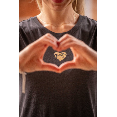 Camiseta PENELOPE - Lovely - Manga largas Antraciet Grijs