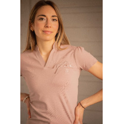 Polo Pénélope Josie Beige / roze