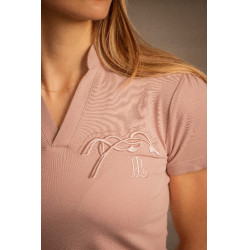 Polo Pénélope Josie Beige / roze