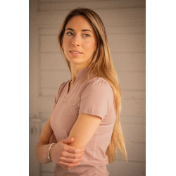 Polo Pénélope Josie Beige / roze