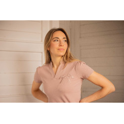 Polo Pénélope Josie Beige / roze