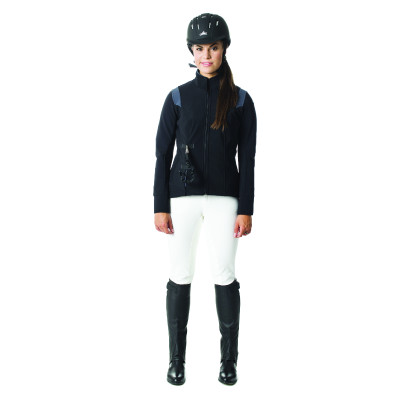 Blouson Helite Airshell pour airbag Zip'in Noir / gris