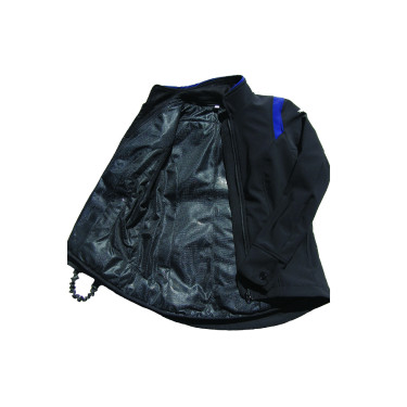 Helite Airshell-jas voor Zip'in-airbag Zwart / blauw Helite Airshell-jas voor Zip'in-airbag Zwart / blauw