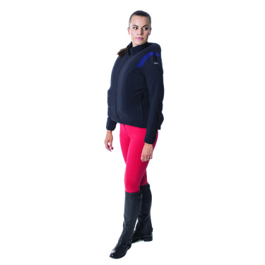 Helite Airshell-jas voor Zip'in-airbag Zwart / blauw Helite Airshell-jas voor Zip'in-airbag Zwart / blauw