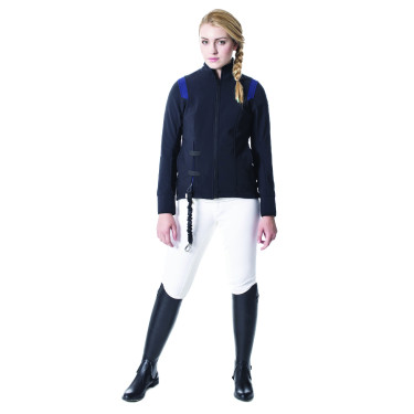 Helite Airshell-jas voor Zip'in-airbag Zwart / blauw Helite Airshell-jas voor Zip'in-airbag Zwart / blauw