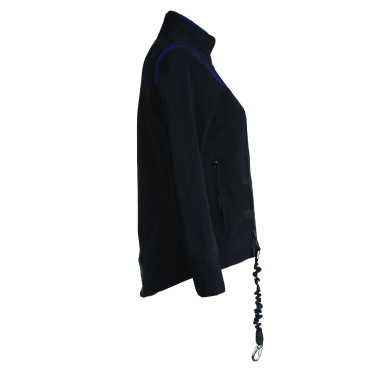 Helite Airshell-jas voor Zip'in-airbag Zwart / blauw Helite Airshell-jas voor Zip'in-airbag Zwart / blauw