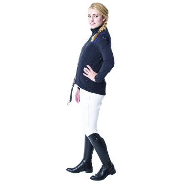 Helite Airshell-jas voor Zip'in-airbag Zwart / blauw Helite Airshell-jas voor Zip'in-airbag Zwart / blauw