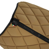 Zadeldekje springen in ademende technische stof limited edition GP Equestro Caramel / zwart Bruin