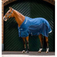 Horseware Signature zweetdeken voor transport Marine Marineblauw