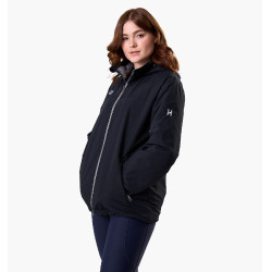 Dames waterdichte Horseware Corrib jas Zwart