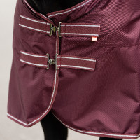 Imperial Riding Basic paddockdeken zonder halsdeken Fleece Diep rood