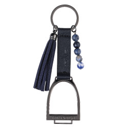HV Polo Rubia stijgbeugels sleutelhanger Marine Marineblauw