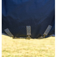 Deken Horseware Rhino Turnout 250 g VL Marine / titaniumgrijs / klassiek blauw Marineblauw