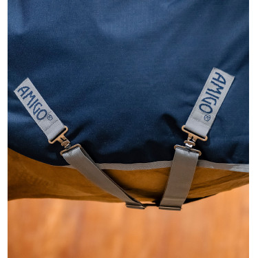 Stapmolen-deken Horseware Amigo Ripstop 900D 100 g Marine / titaangrijs Marineblauw Stapmolen-deken Horseware Amigo Ripstop 900D 100 g Marine / titaangrijs Marineblauw