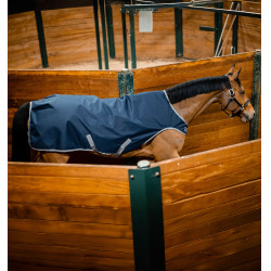 Stapmolen-deken Horseware Amigo Ripstop 900D 100 g Marine / titaangrijs Marineblauw