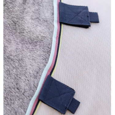 Amigo® Bug Rug Plus anti-vliegen deken voor pony Zilver / citroen / marine / roze / blauw Amigo® Bug Rug Plus anti-vliegen deken voor pony Zilver / citroen / marine / roze / blauw