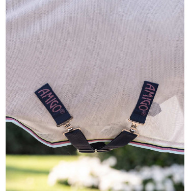 Amigo® Bug Rug Plus anti-vliegen deken voor pony Zilver / citroen / marine / roze / blauw Amigo® Bug Rug Plus anti-vliegen deken voor pony Zilver / citroen / marine / roze / blauw