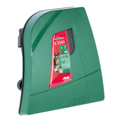 Gemengde schrikdraadapparaat 12V / 230V AKO Duo Power X 2500 Gemengde schrikdraadapparaat 12V / 230V AKO Duo Power X 2500