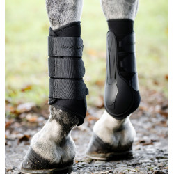 Horseware® Classic dressuurbeschermers Zwart / zwart