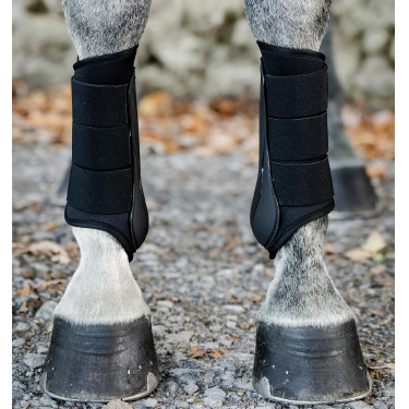 Horseware® Classic dressuurbeschermers Zwart / zwart
