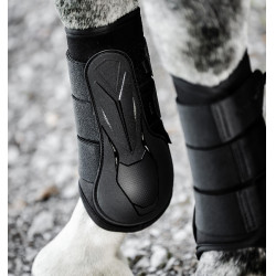 Horseware® Classic dressuurbeschermers Zwart / zwart
