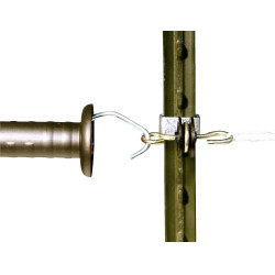 Dubbele ankerisolator T-post AKO per 4 Dubbele ankerisolator T-post AKO per 4