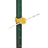 Pinlock-isolator T-Post AKO per 25 Geel