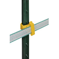 Isolator band T-Post AKO per 25 Geel
