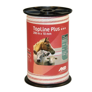 Weiß/rotes Band TopLine Plus AKO Wit / rood Weiß/rotes Band TopLine Plus AKO Wit / rood