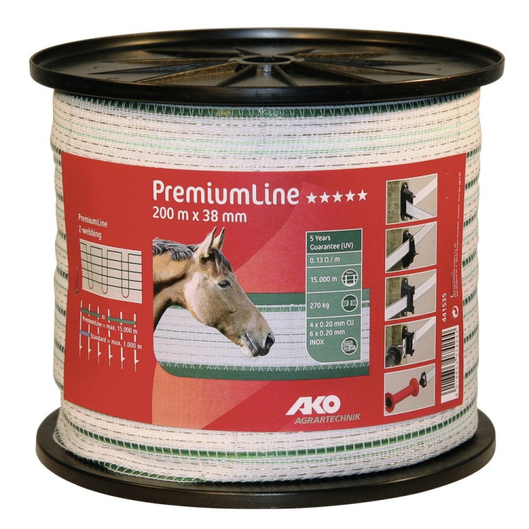 PremiumLine afrasteringslint AKO 200 m