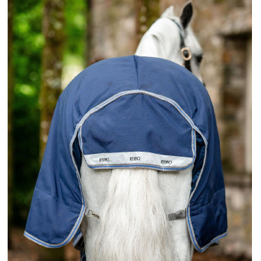 Buitendeken Horseware Rhino® Plus Pony 250g Zwart / titaniumgrijs / klassiek blauw Buitendeken Horseware Rhino® Plus Pony 250g Zwart / titaniumgrijs / klassiek blauw