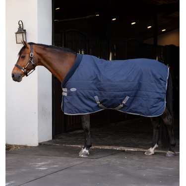 Staldeken Horseware Rhino Original Vari-Layer 250g Zwart / titaniumgrijs / klassiek blauw