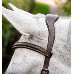 Hoofdstel Horseware Micklem Deluxe Competition Donker Havana Bruin