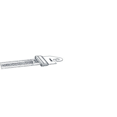Barrièregreep met lintconnector Litzclip® AKO Barrièregreep met lintconnector Litzclip® AKO
