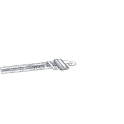 Barrièregreep met lintconnector Litzclip® AKO Barrièregreep met lintconnector Litzclip® AKO