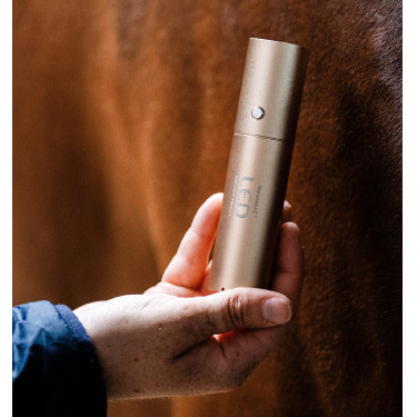 Horseware therapie-stylus met rood LED-licht Zwart / zwart